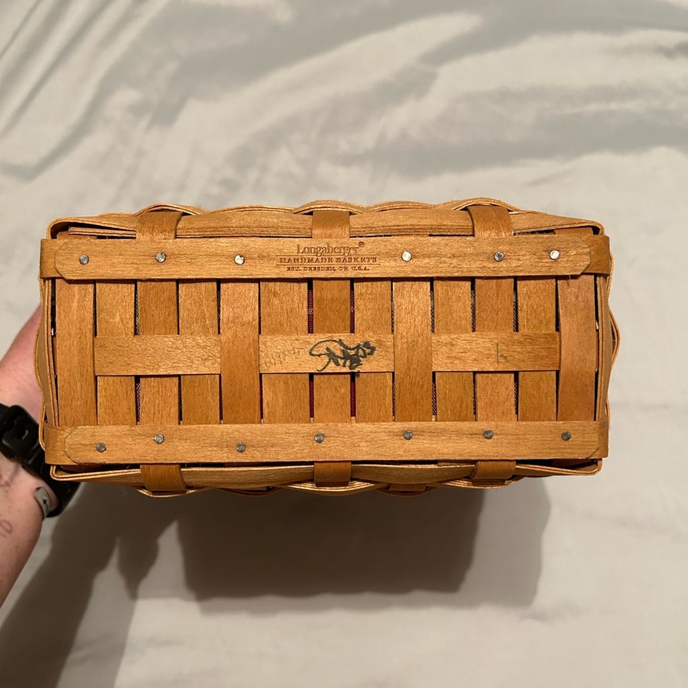 Authentic Longaberger Small Boardwalk tote/purse - Picture 6 of 8